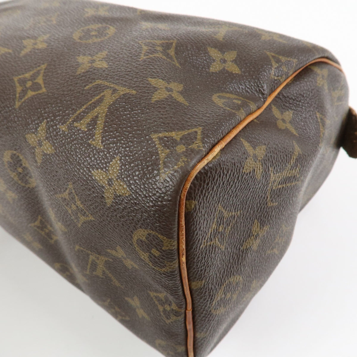 Louis Vuitton Monogram Speedy 25 Boston Bag Hand Bag Brown M41528 Auth Used F/S11