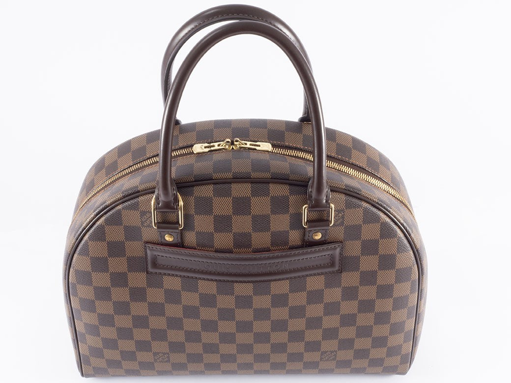 LOUIS VUITTON Nolita Damier Ebene Women Handbag Boston Bag N41455 Preowned Auth17