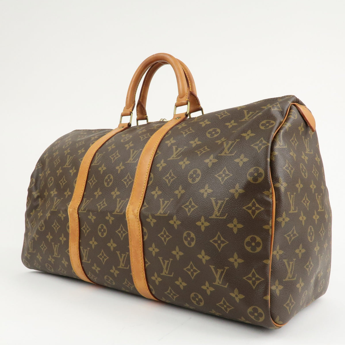 Louis Vuitton Keepall 50 Monogram Boston Travel Duffel Bag M41426 Preowned Auth2