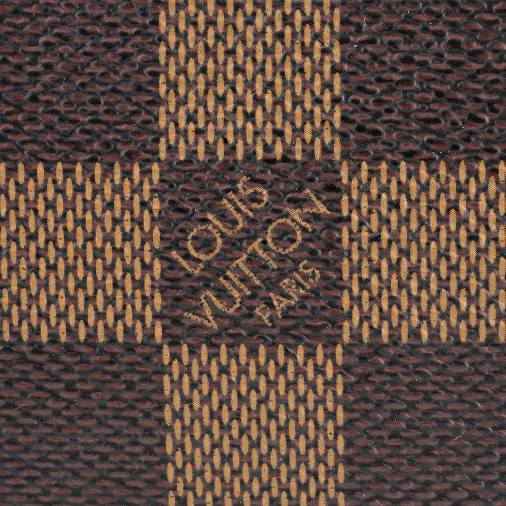 Louis Vuitton Ipanema PM N51296 Damier Ebene Canvas Brown Shoulder Bag Preowned8