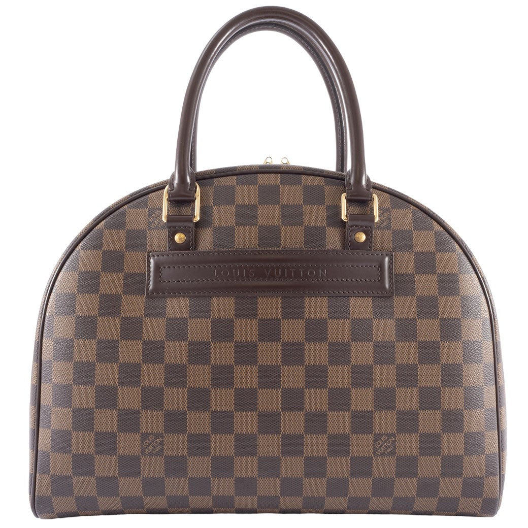 LOUIS VUITTON Nolita Damier Ebene Women Handbag Boston Bag N41455 Preowned Auth0