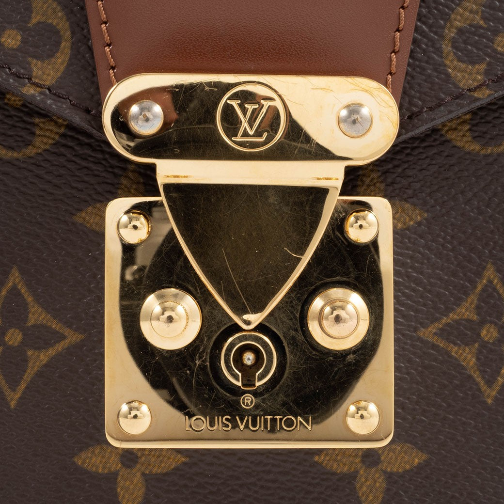 LOUIS VUITTON Concorde Monogram Canvas Womens Handbag Brown M51190 Preowned8