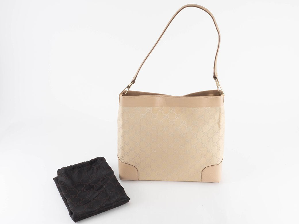 Gucci Bag GG Canvas Shoulder Bag Women's oneshoulder bag Beige Used Reuse9
