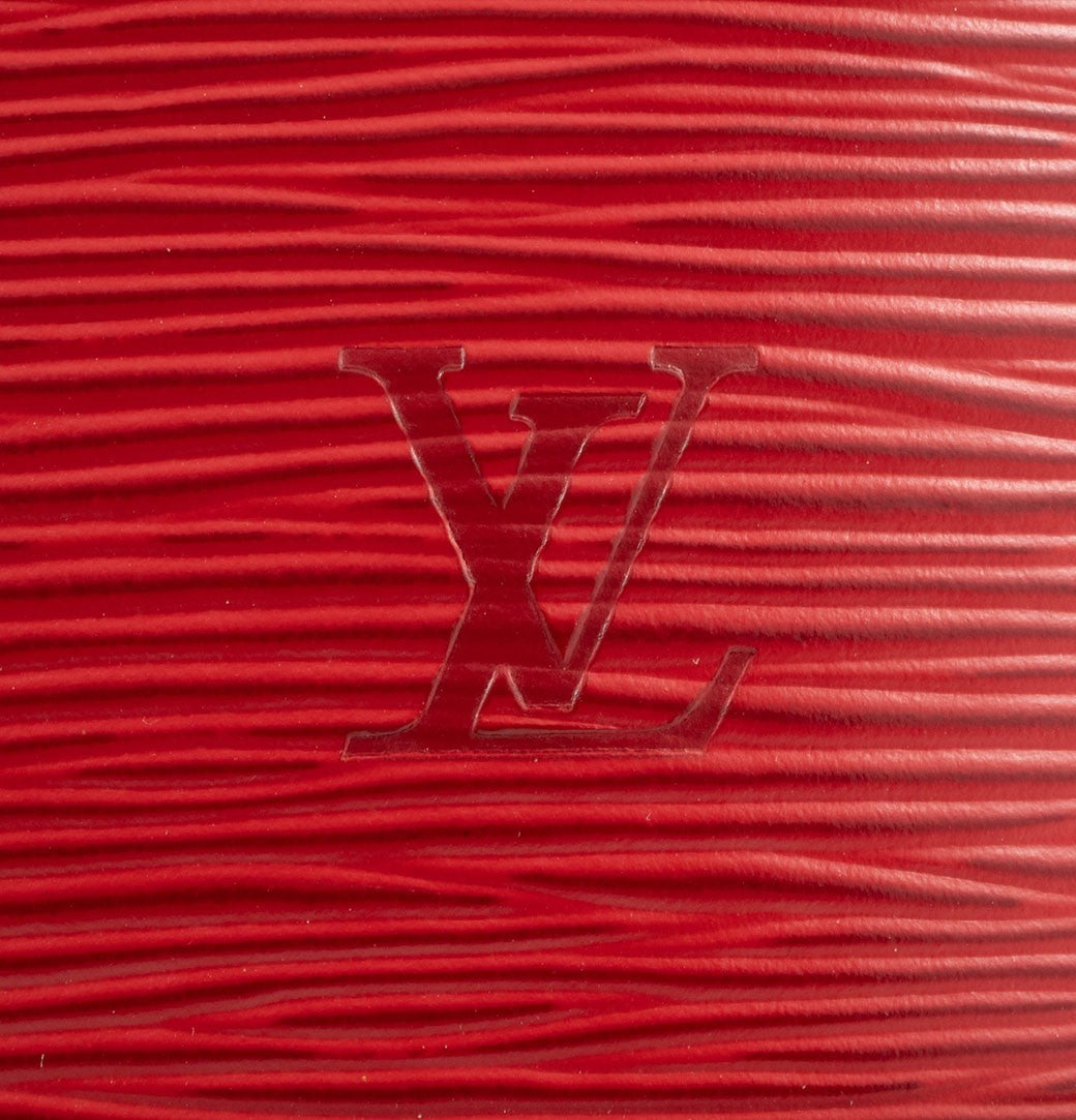 LOUIS VUITTON Alma PM Epi Leather Handbag Red Tote Bag Womens M52147 Preowned8