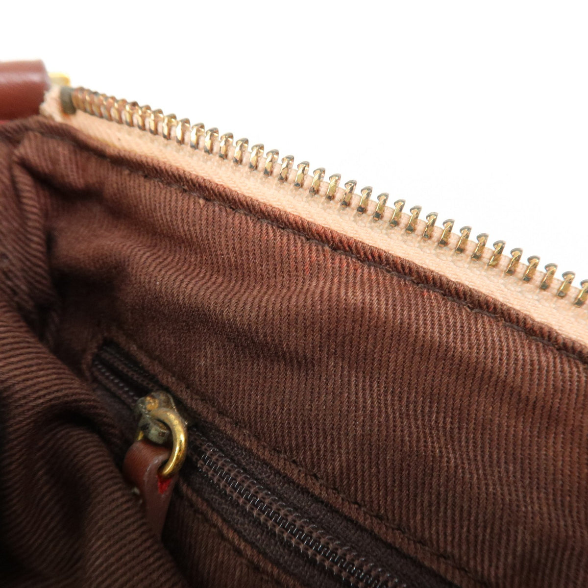 Auth LOEWE Anagram Canvas Suede Leather Shoulder Bag 160th Anniverssary Used20