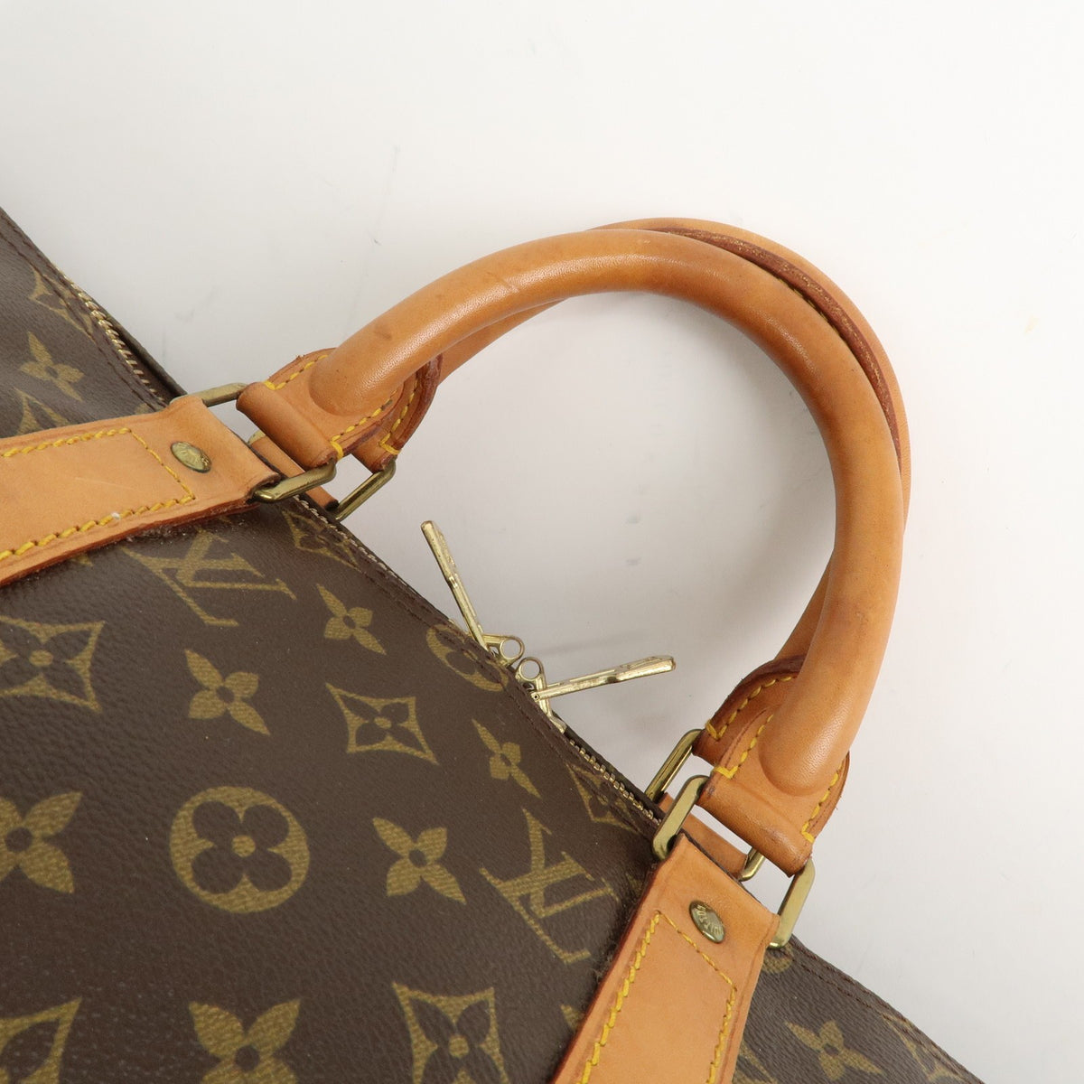 Louis Vuitton Keepall 50 Monogram Boston Travel Duffel Bag M41426 Preowned Auth6