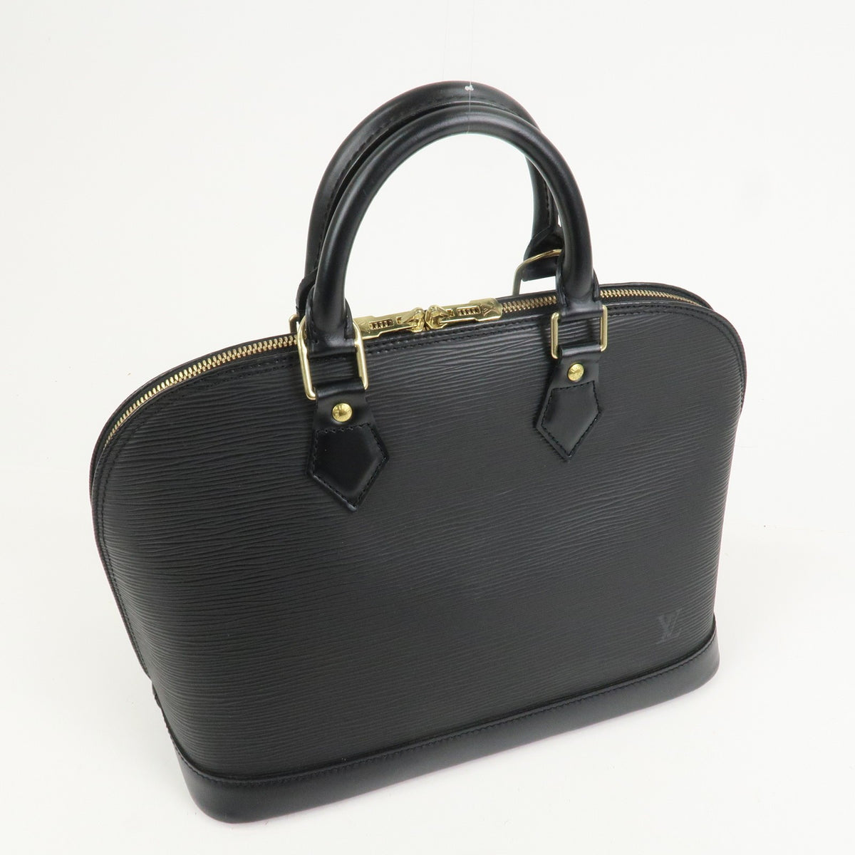 LOUIS VUITTON Alma PM Epi Leather Black Womens Handbag M52802 Preowned Auth3
