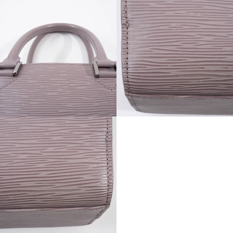LOUIS VUITTON Pont Neuf Epi Leather Handbag Lilac Pastel Tote Bag Preowned Auth12