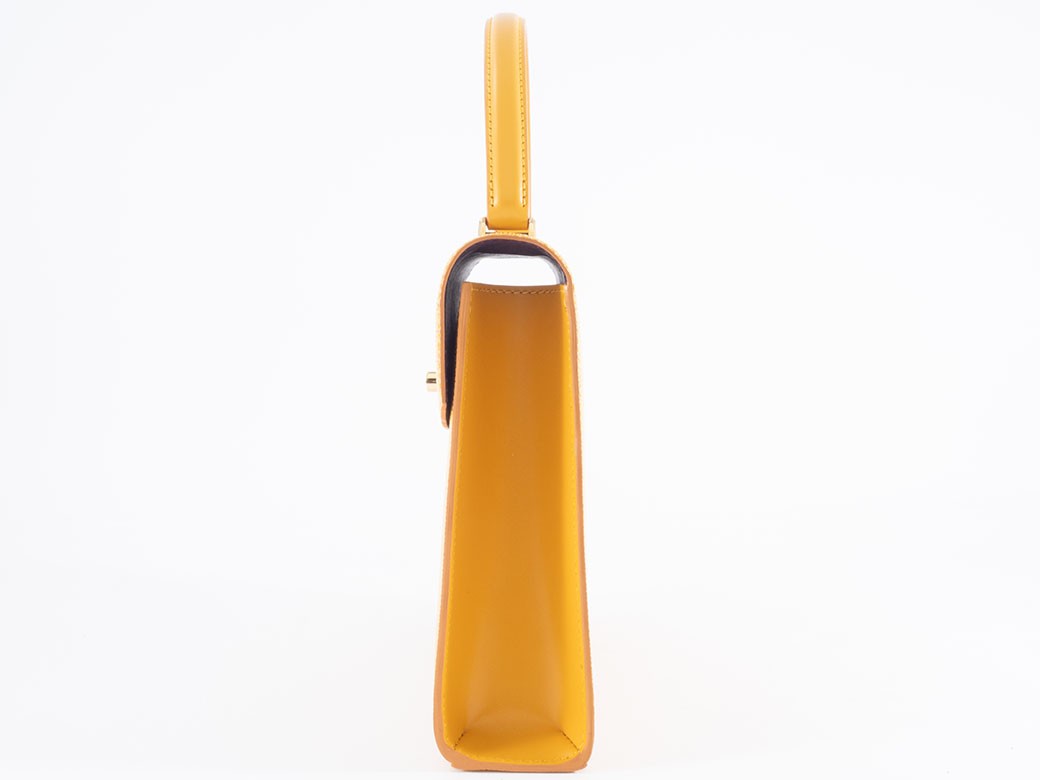 Auth LOUIS VUITTON Handbag Marselb Epi Tassili Yellow M52379 Reuse Used21