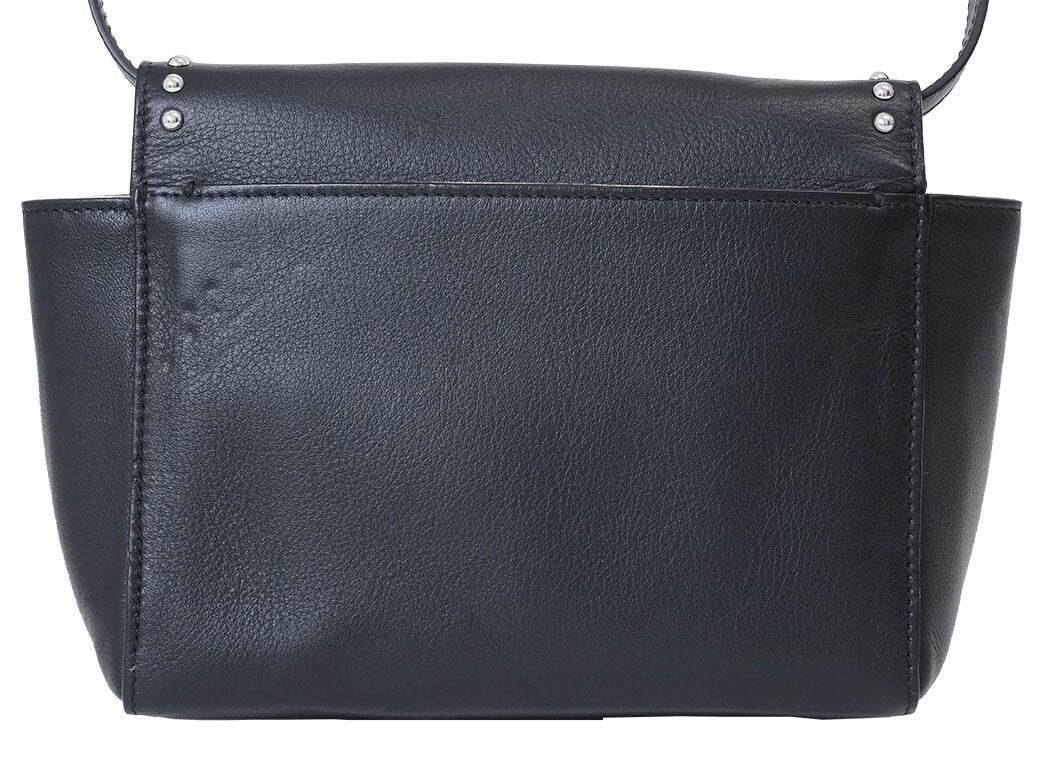 J&M Davidson Shoulder Bag Drawer Special Order LAMIA Studded Black Women Leather4