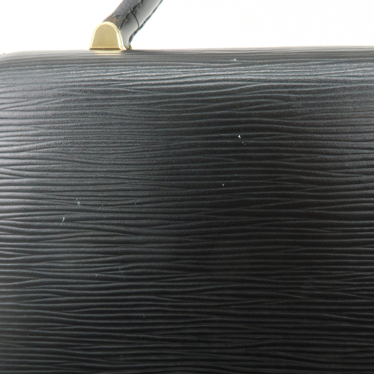 LOUIS VUITTON Malesherbes Handbag Epi Leather Black Noir M52372 Preowned Auth14