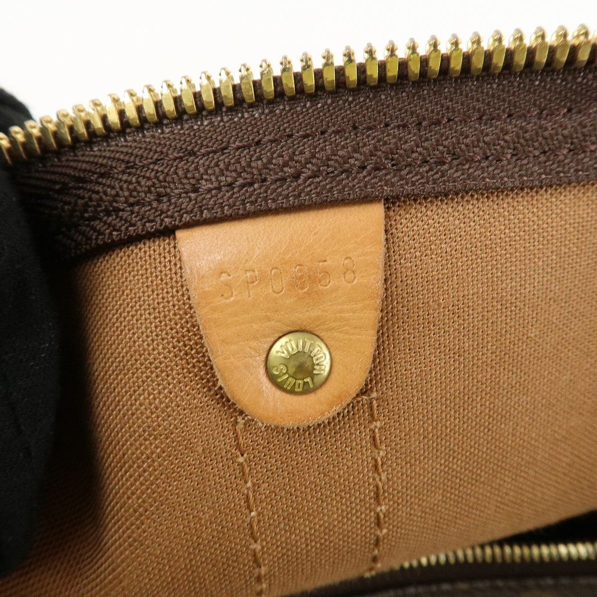 Louis Vuitton Monogram Keep All 45 Boston Bag Brown M41428 Authentic Used F/S23