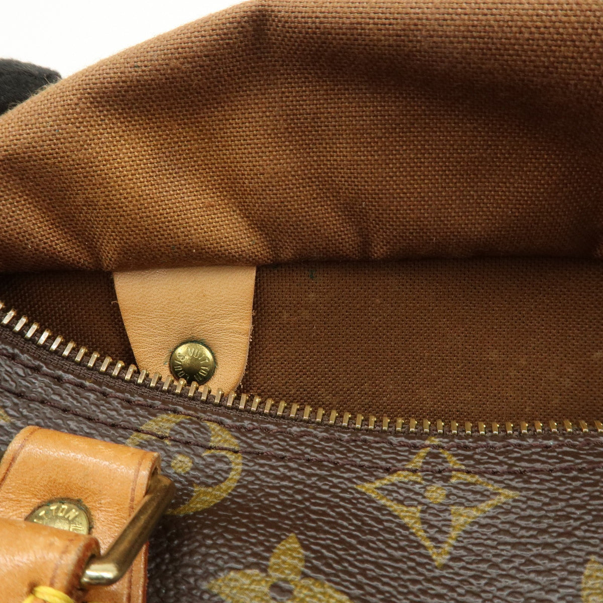 Louis Vuitton Monogram Speedy 25 Boston Bag Hand Bag Brown M41528 Auth Used F/S21