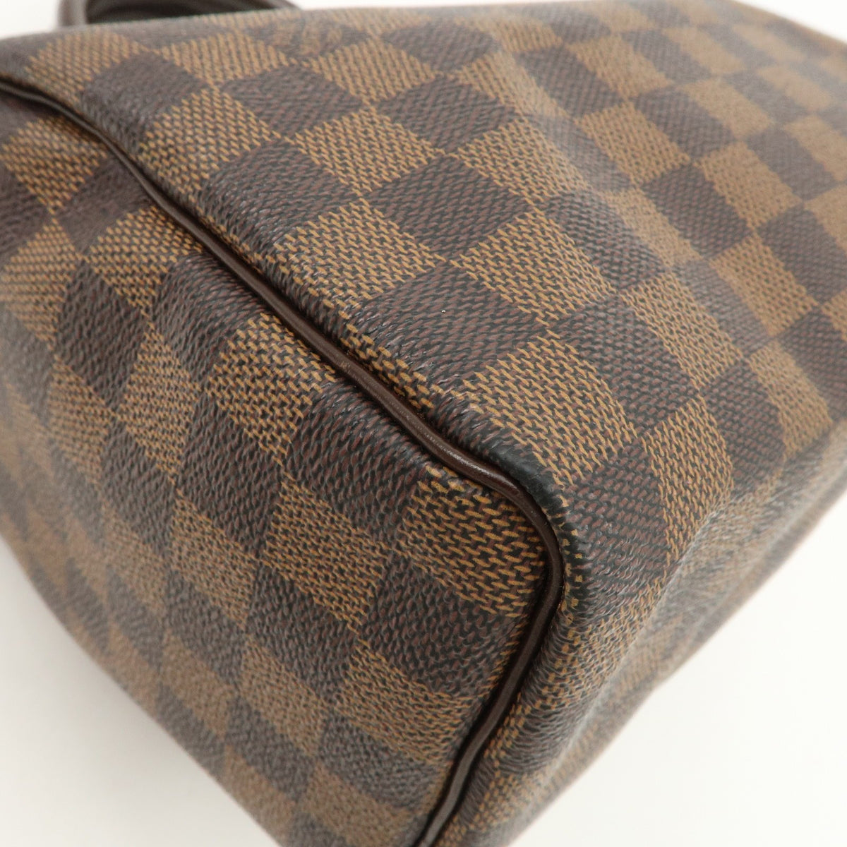Louis Vuitton Speedy 25 Damier Ebene Handbag Boston Bag N41532 Preowned Auth16