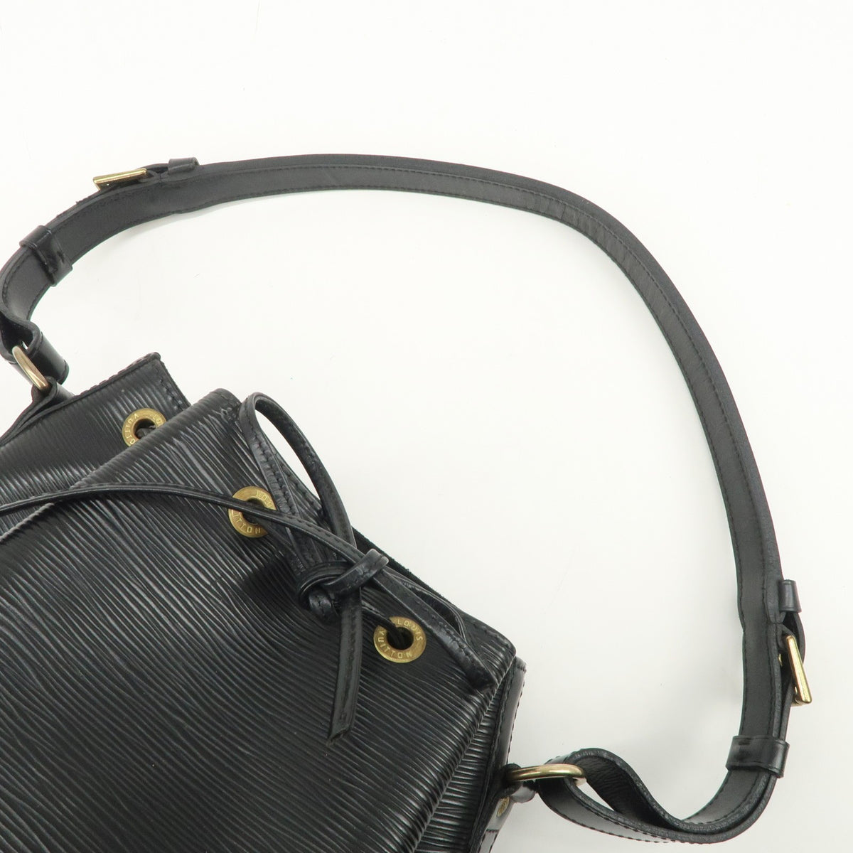Louis Vuitton Shoulder Bag Epi Leather Petit Noe Noir Black M59012 Auth Used F/S6