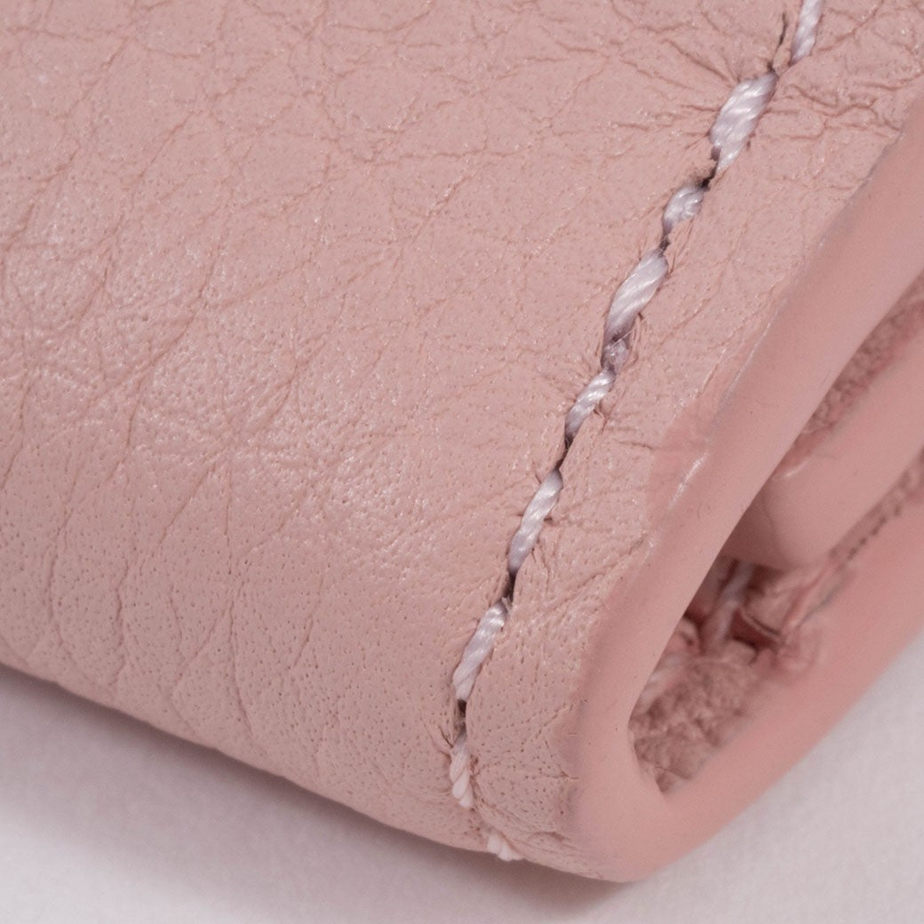 LOUIS VUITTON Portefeuille Lockmini Womens Wallet Rose Ballerine Preowned Auth10