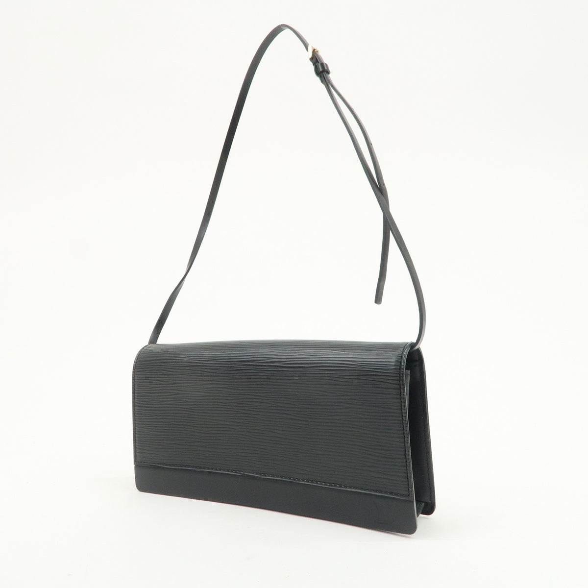 LOUIS VUITTON Honfleur Epi Leather Noir Black Womens Shoulder Bag Preowned Auth2