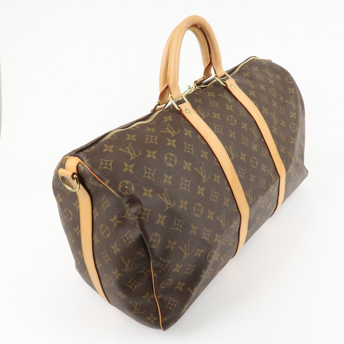 Louis Vuitton Monogram Keep All Bandouliere 50 Boston Bag M41416 Preowned Auth3