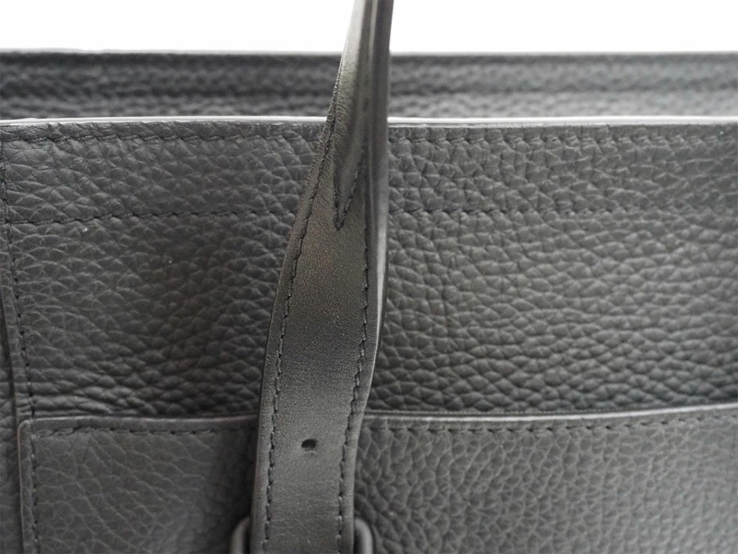 Louis Vuitton Christopher Tote Shoulder Bag Taurillon Black Men's Preowned Auth4