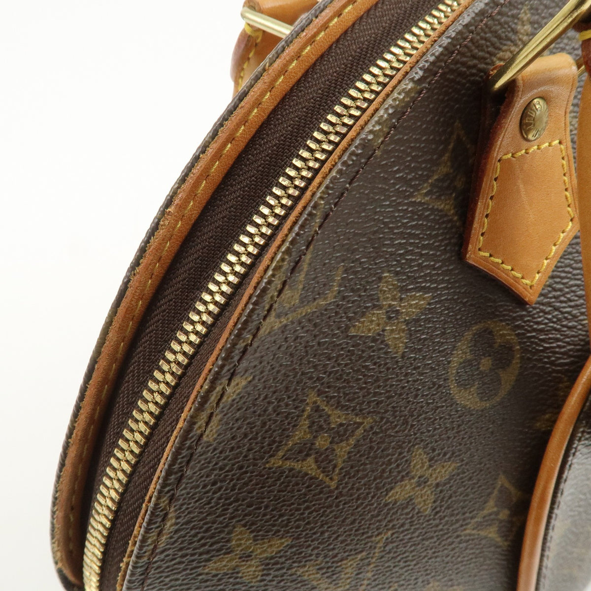 Louis Vuitton Handbag Monogram Canvas Ellipse PM Brown M51127 Auth Used F/S13