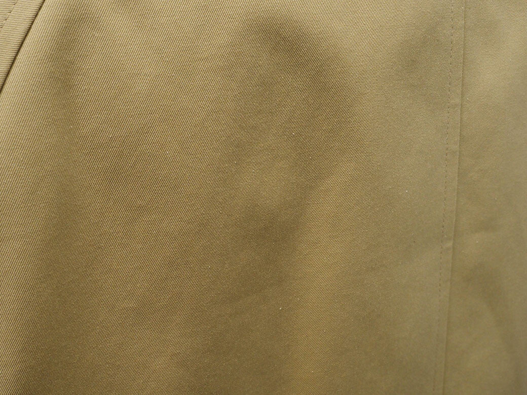Auth Burberry Coat Spring Coat Beige Cotton IT36 Stand Collar Coat Trench Coat6