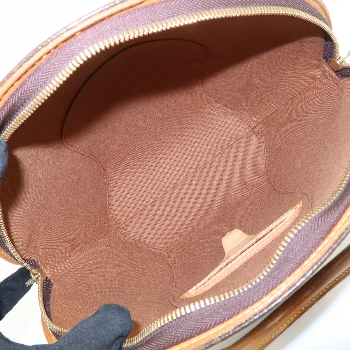 Louis Vuitton Handbag Monogram Canvas Ellipse PM Brown M51127 Auth Used F/S18