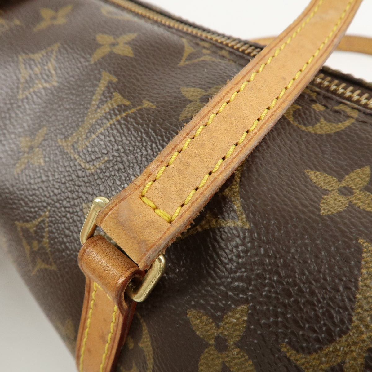 Auth Louis Vuitton Bag Monogram Papillon 30 Hand Bag New Style M51385 Reuse Used8
