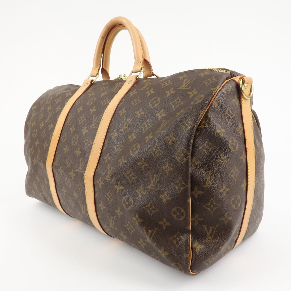 Louis Vuitton Monogram Keep All Bandouliere 50 Boston Bag M41416 Preowned Auth2