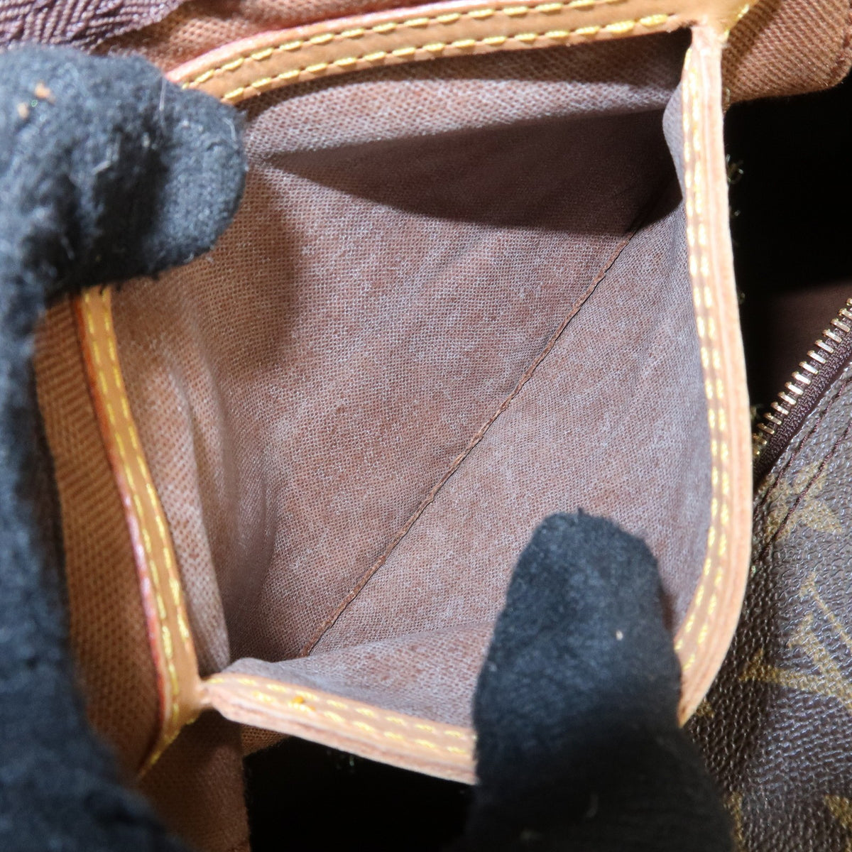 Auth Louis Vuitton Handbag Monogram Speedy 40 Boston Bag M41522 Reuse Used20
