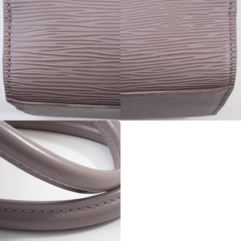 LOUIS VUITTON Pont Neuf Epi Leather Handbag Lilac Pastel Tote Bag Preowned Auth11