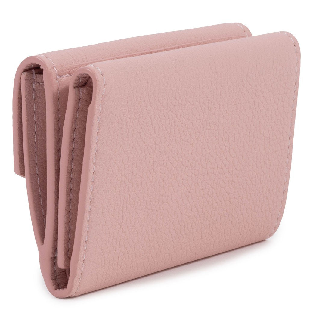 LOUIS VUITTON Portefeuille Lockmini Womens Wallet Rose Ballerine Preowned Auth3