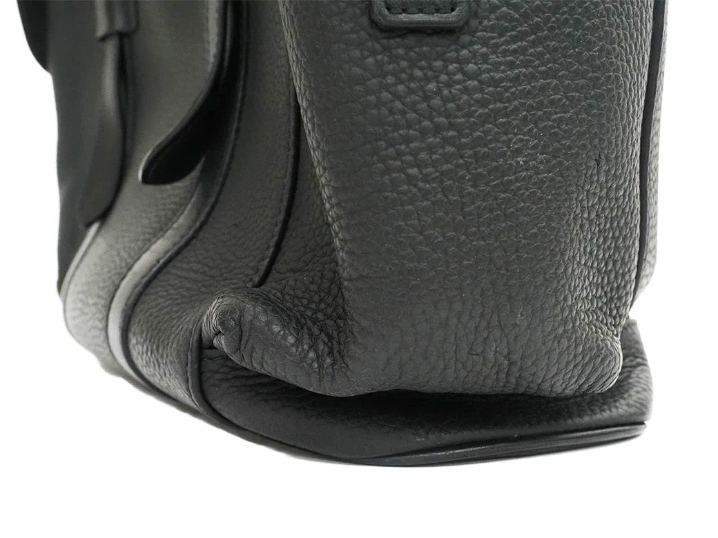 Louis Vuitton Christopher Tote Shoulder Bag Taurillon Black Men's Preowned Auth9