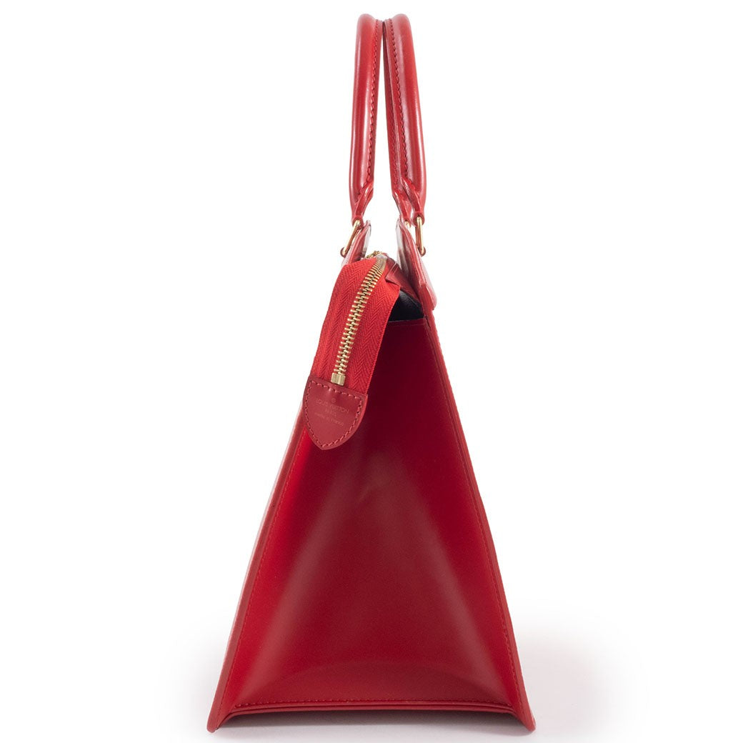 LOUIS VUITTON Riviera Womens Handbag Tote Bag Red Epi Leather Preowned Auth3