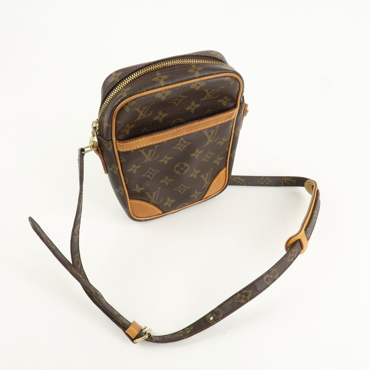 Louis Vuitton Monogram Danube Shoulder Bag Crossbody Bag M45266 Auth Used F/S3