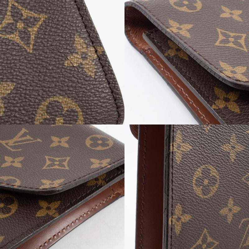 LOUIS VUITTON PorteDocuments Bandouliere Monogram Business Bag M53338 Preowned15