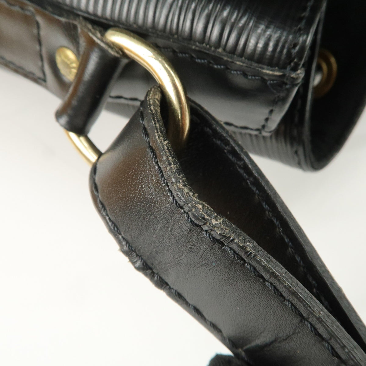 Louis Vuitton Handbag Epi Noe Shoulder Bag Noir Black M59002 Authentic Used F/S7
