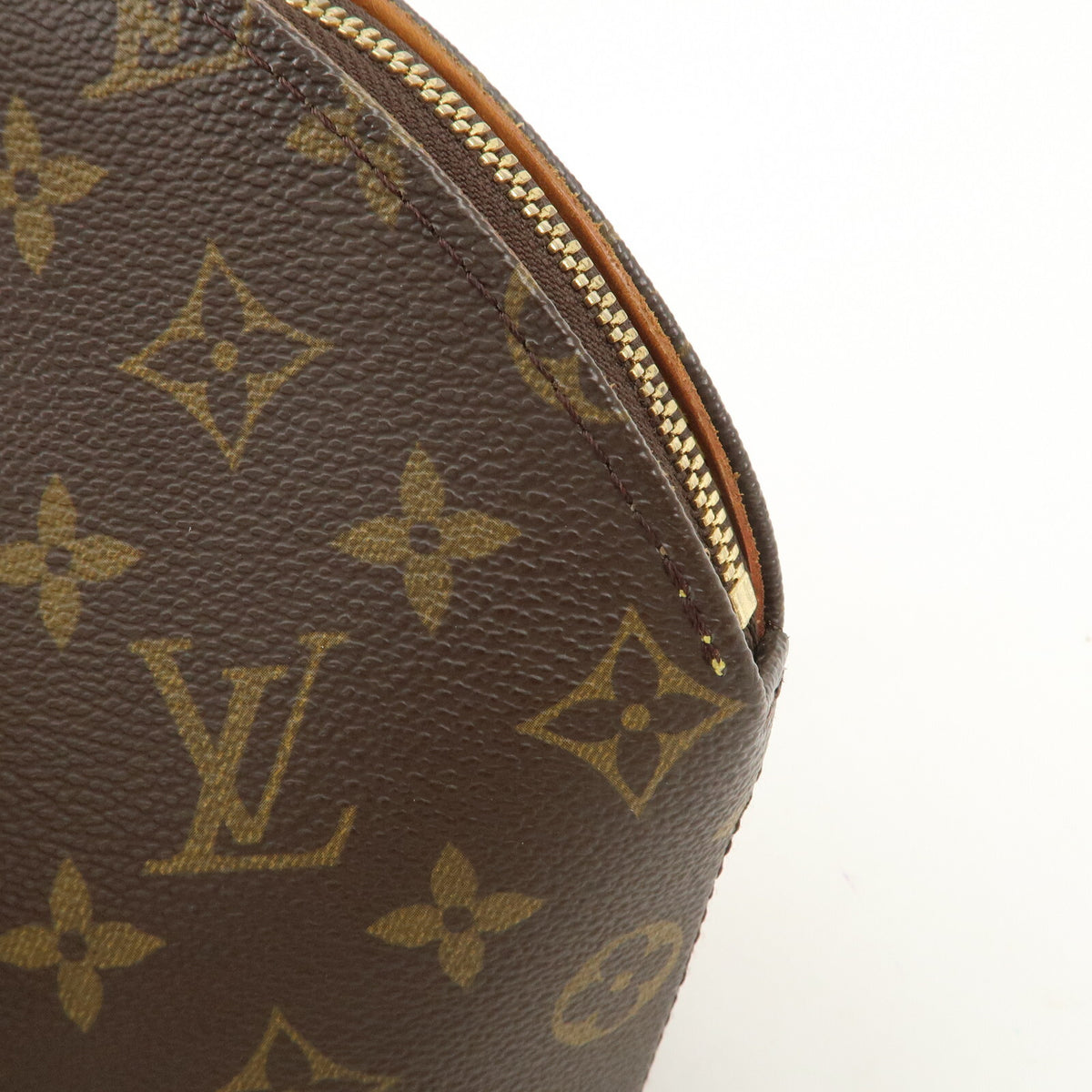 Authentic Louis Vuitton Monogram Ellipse PM Hand Bag Brown M51127 Used F/S14
