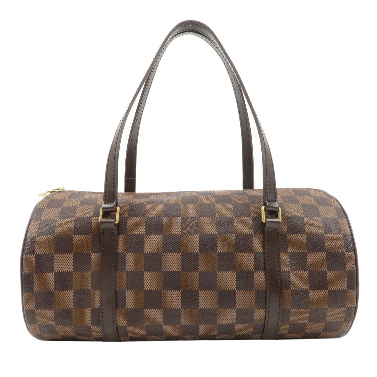 LOUIS VUITTON Papillon 30 Damier Ebene Canvas Shoulder Bag N51303 Preowned Auth0