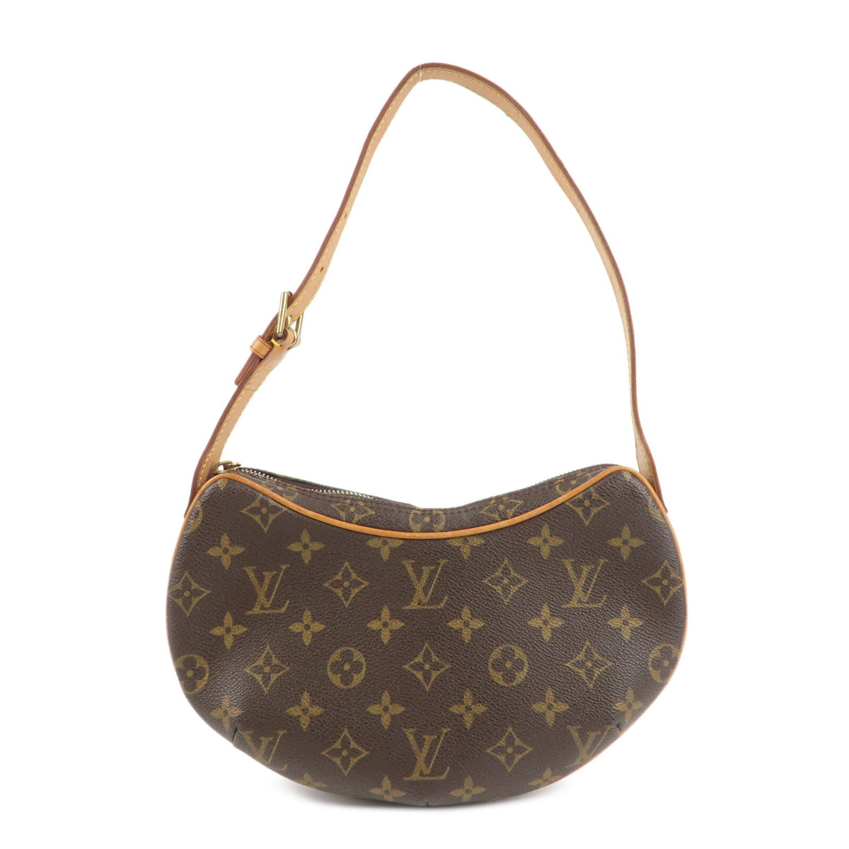 LOUIS VUITTON Pochette Croissant Monogram Shoulder Bag M51510 Preowned Auth0