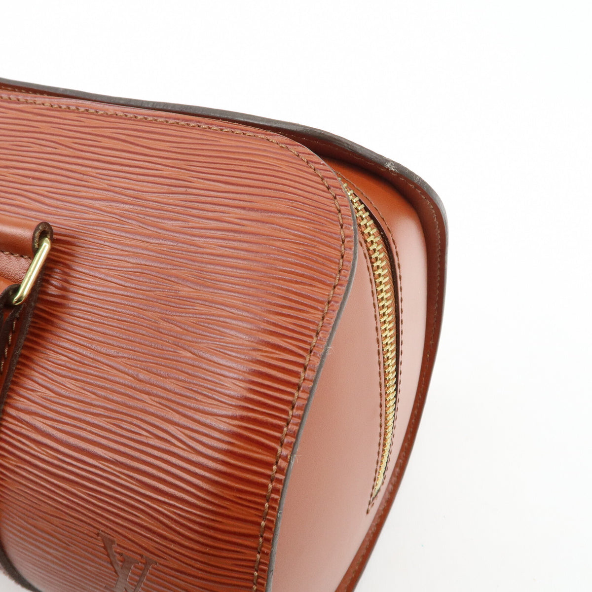 Louis Vuitton Epi Soufflot Shoulder Bag Kenya Brown M52223 Preowned Reuse Auth13