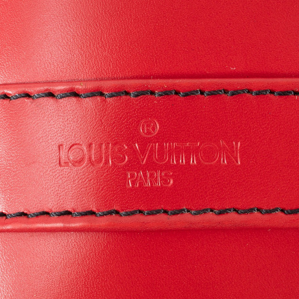 Louis Vuitton Epi Leather Randonnee GM Backpack Red M43087 Womens Preowned Auth10