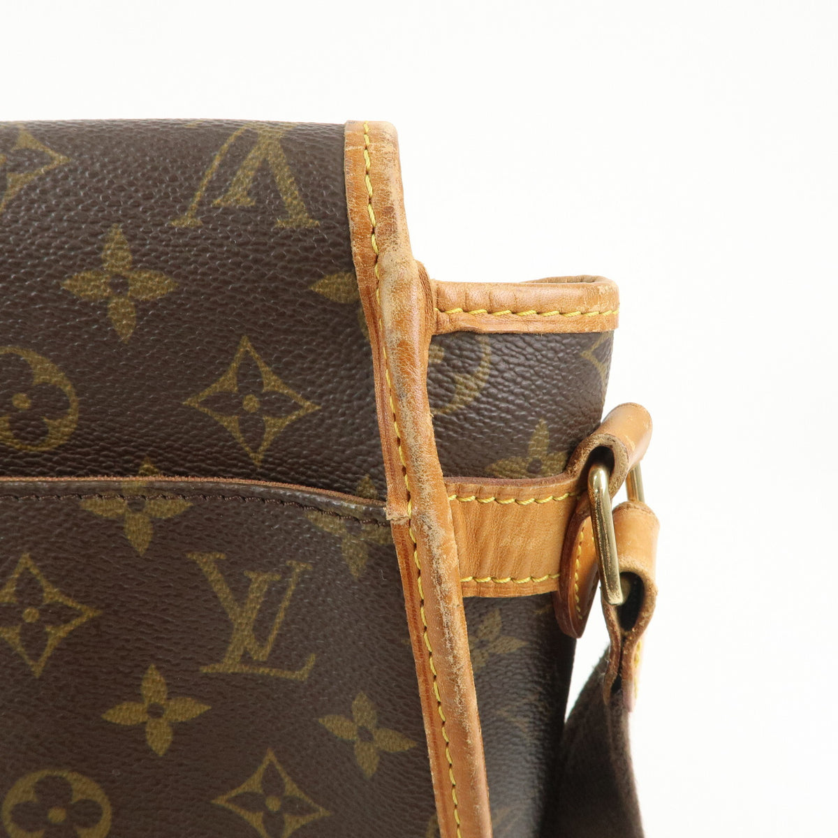 LOUIS VUITTON Monogram Gibessiere GM Crossbody Shoulder Bag Preowned Auth5