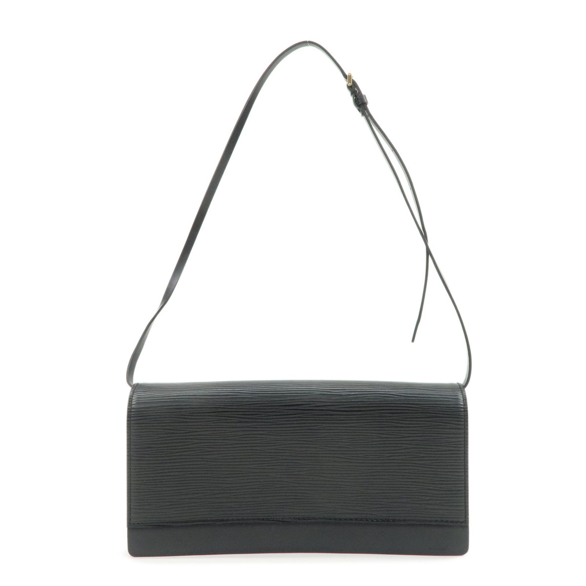 LOUIS VUITTON Honfleur Epi Leather Noir Black Womens Shoulder Bag Preowned Auth0