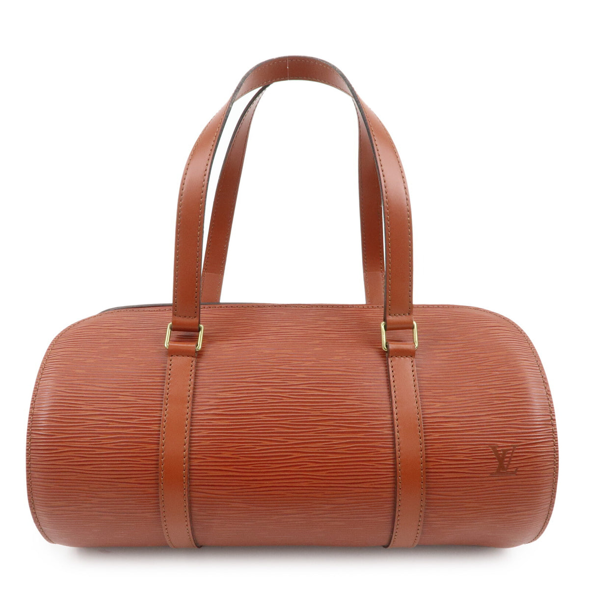Louis Vuitton Epi Soufflot Shoulder Bag Kenya Brown M52223 Preowned Reuse Auth0