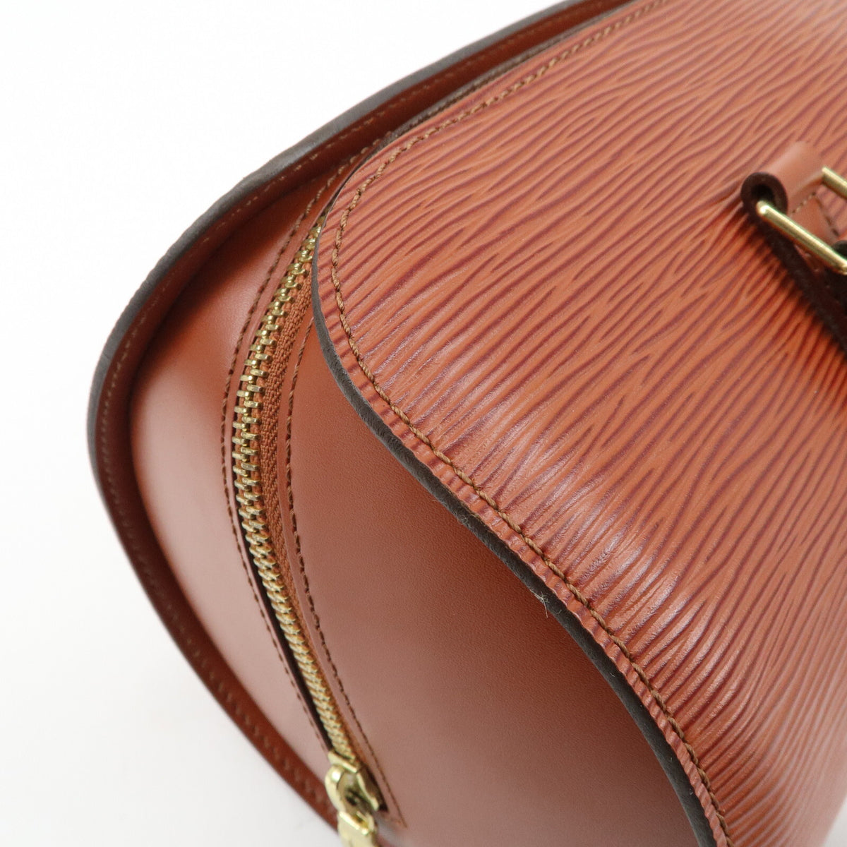 Louis Vuitton Epi Soufflot Shoulder Bag Kenya Brown M52223 Preowned Reuse Auth12