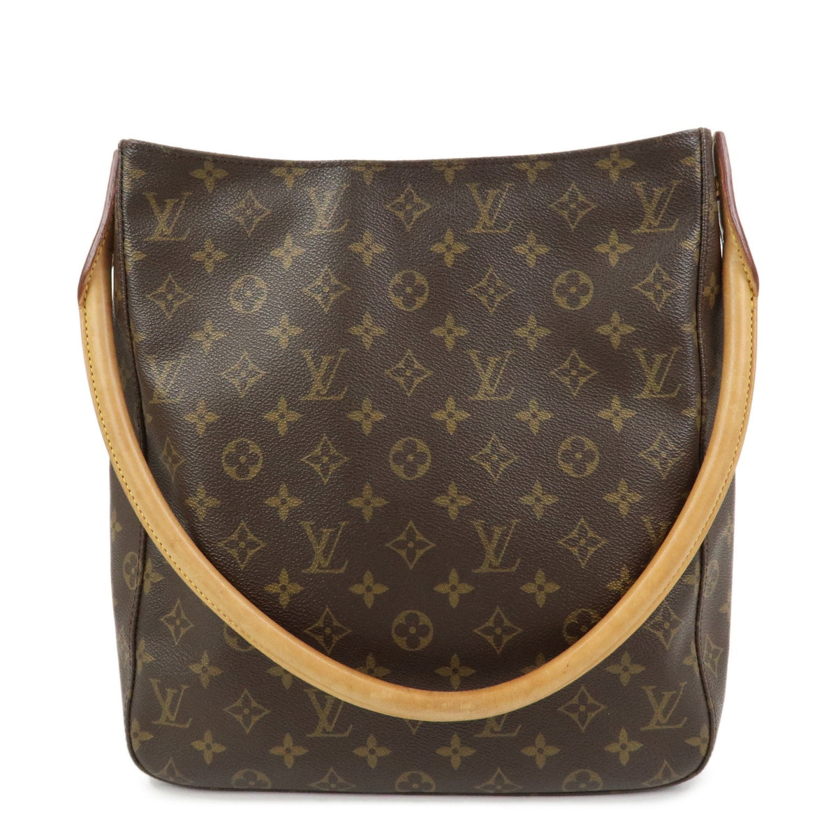 Louis Vuitton Shoulder Bag Monogram Looping GM Bown M51145 Authentic Used F/S0