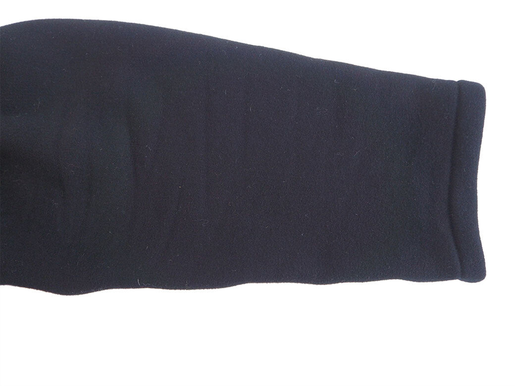 Auth Y's Yohji Yamamoto Black Cotton Blend Coat Women's Size 4 YRT030602025