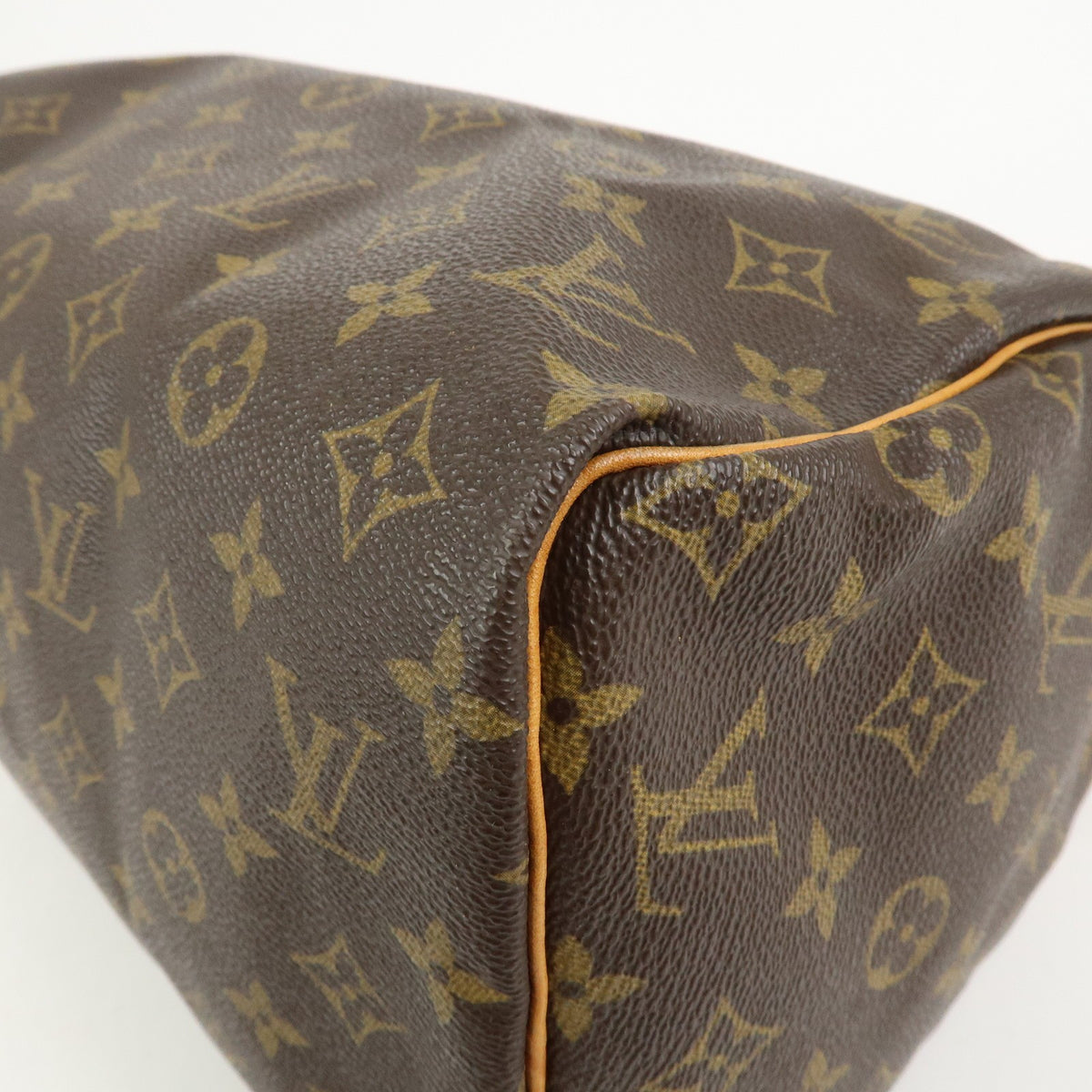 Louis Vuitton Monogram Speedy 30 Boston Bag Hand Bag Brown M41526 Auth Used F/S11