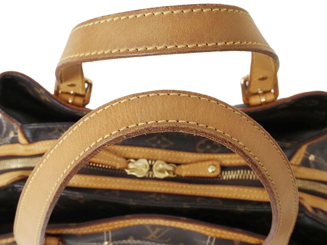 LOUIS VUITTON Handbag Monogram Rivet Tote Bag M40140 Reuse Used Preowned Auth5