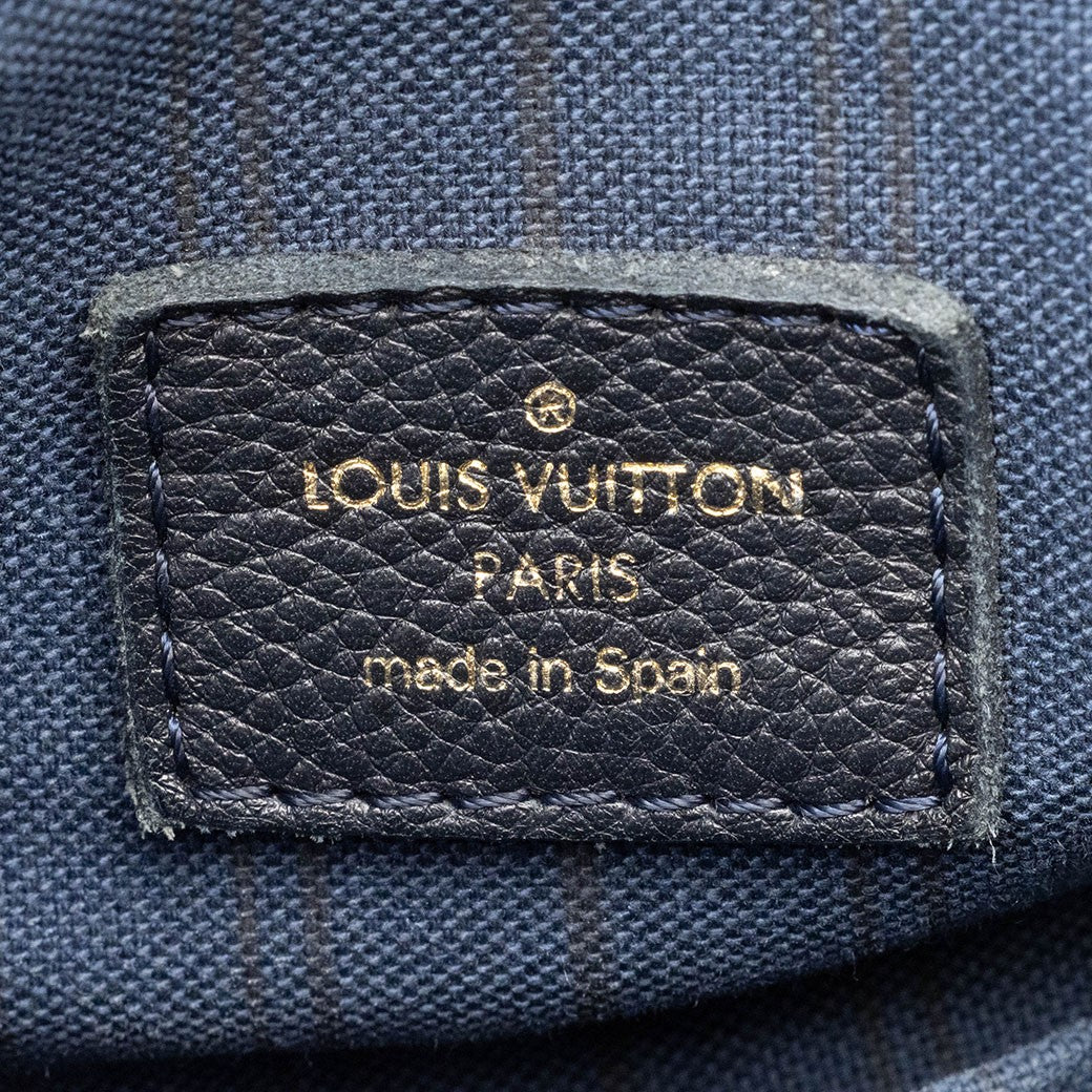 LOUIS VUITTON Artsy MM Monogram Empreinte Infini Leather Hobo Shoulder Bag Auth14